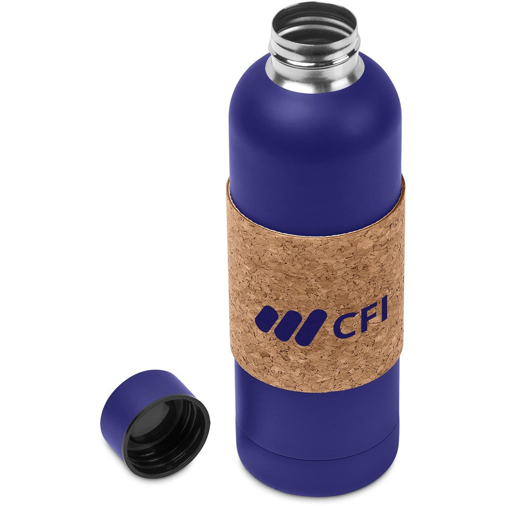 Kooshty Bermuda Kork Recycled Stainless Steel Water Bottle - 800ml ZA Bottles,Recycled Drinkware Mirelle Leather and Lifestyle