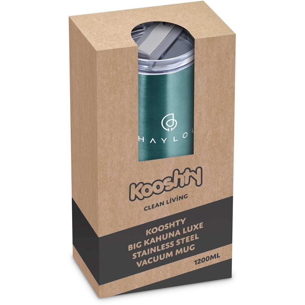 Kooshty Big Kahuna Luxe Stainless Steel Vacuum Mug - 1.2 Litre ZA Travel Mugs and Tumblers,Drinkware Ideas,Ideas for Summer,Drinkware Mirelle Leather and Lifestyle