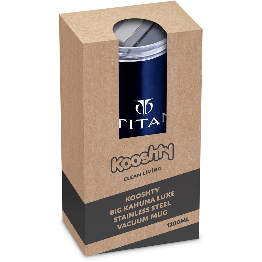 Kooshty Big Kahuna Luxe Stainless Steel Vacuum Mug - 1.2 Litre ZA Travel Mugs and Tumblers,Drinkware Ideas,Ideas for Summer,Drinkware Mirelle Leather and Lifestyle