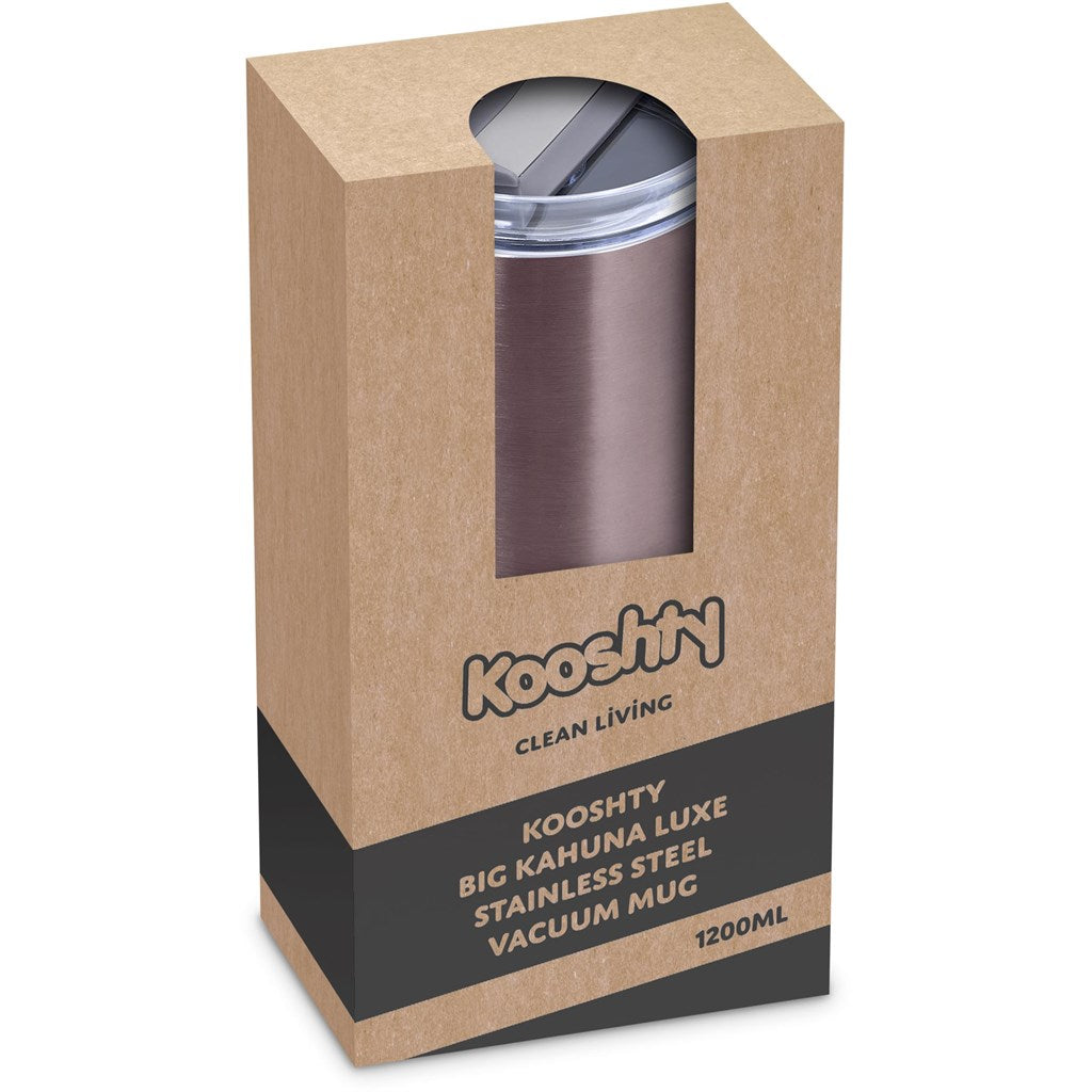 Kooshty Big Kahuna Luxe Stainless Steel Vacuum Mug - 1.2 Litre ZA Travel Mugs and Tumblers,Drinkware Ideas,Ideas for Summer,Drinkware Mirelle Leather and Lifestyle