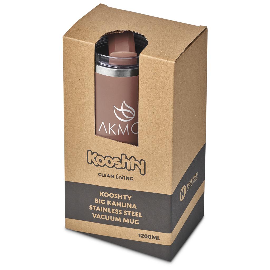 Kooshty Big Kahuna Stainless Steel Vacuum Mug – 1.2 Litre ZA Travel Mugs and Tumblers,Drinkware Ideas,Ideas for Summer Mirelle Leather and Lifestyle