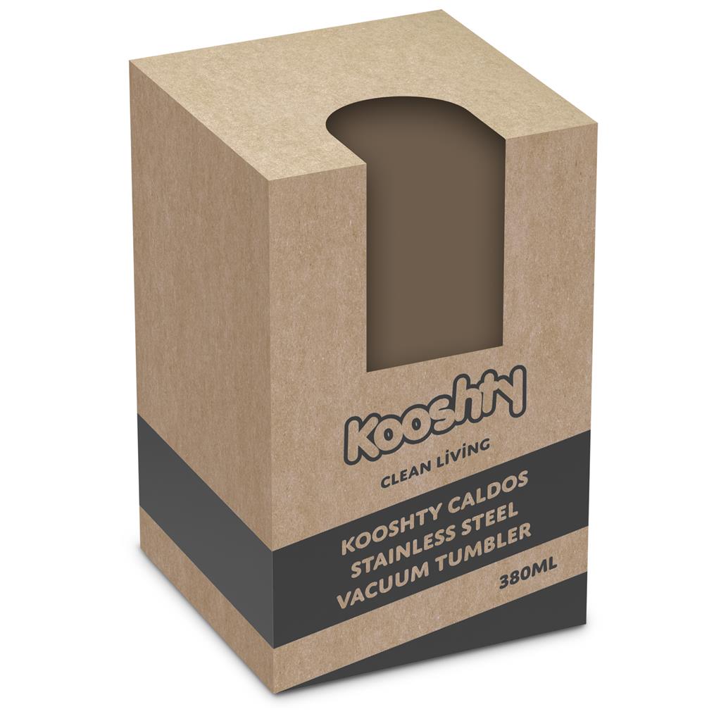 Kooshty Caldos Stainless Steel Vacuum Tumbler – 380ml ZA Travel Mugs and Tumblers,Drinkware Mirelle Leather and Lifestyle