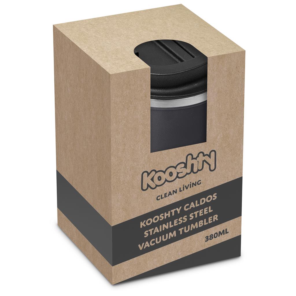 Kooshty Caldos Stainless Steel Vacuum Tumbler – 380ml ZA Travel Mugs and Tumblers,Drinkware Mirelle Leather and Lifestyle