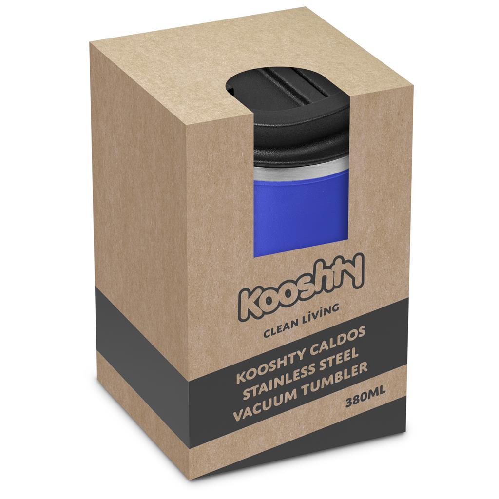 Kooshty Caldos Stainless Steel Vacuum Tumbler – 380ml ZA Travel Mugs and Tumblers,Drinkware Mirelle Leather and Lifestyle