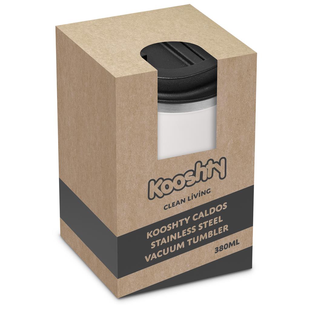 Kooshty Caldos Stainless Steel Vacuum Tumbler – 380ml ZA Travel Mugs and Tumblers,Drinkware Mirelle Leather and Lifestyle