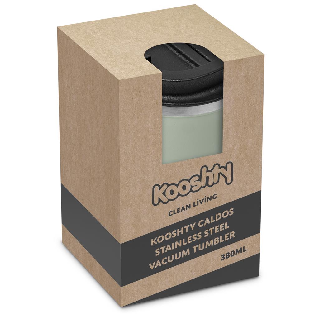 Kooshty Caldos Stainless Steel Vacuum Tumbler – 380ml ZA Travel Mugs and Tumblers,Drinkware Mirelle Leather and Lifestyle