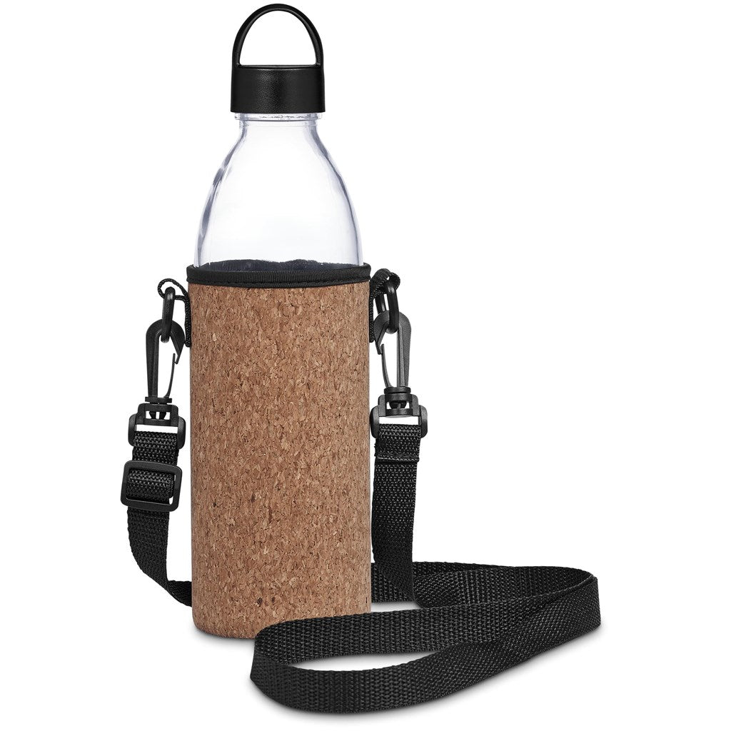 Kooshty Kork Hands-Free Glass Water Bottle – 850ml ZA Drinkware,Bottles,Drinkware Ideas,Drinkware Mirelle Leather and Lifestyle