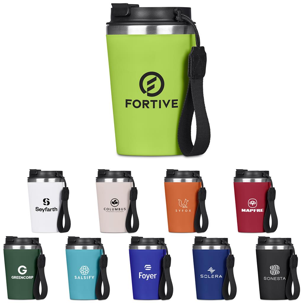 Kooshty Luca Stainless Steel & Plastic Double-Wall Tumbler – 350ml ZA Travel Mugs and Tumblers,Drinkware Mirelle Leather and Lifestyle
