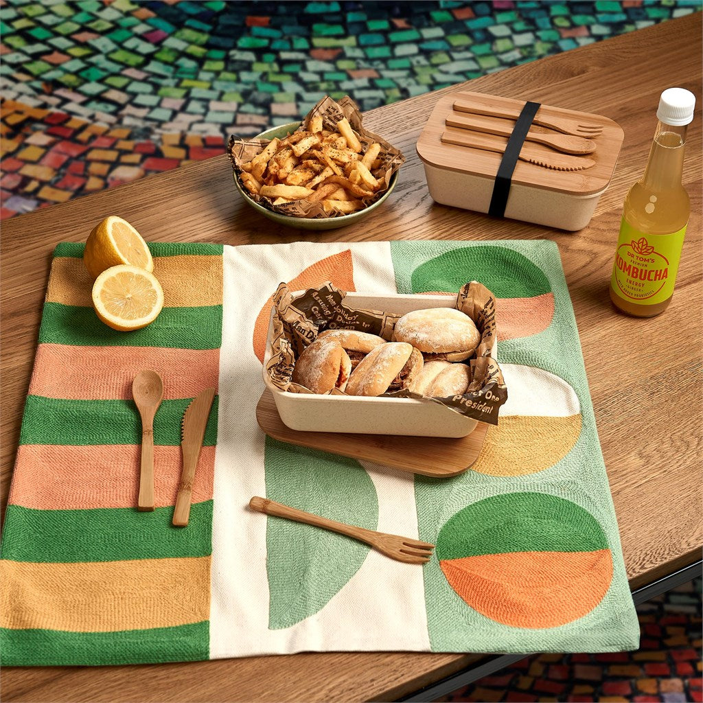 Kooshty Natura Plus Bamboo Fibre Lunch Box Set Mirelle Leather and Lifestyle