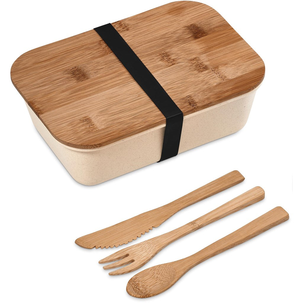 Kooshty Natura Plus Bamboo Fibre Lunch Box Set Mirelle Leather and Lifestyle