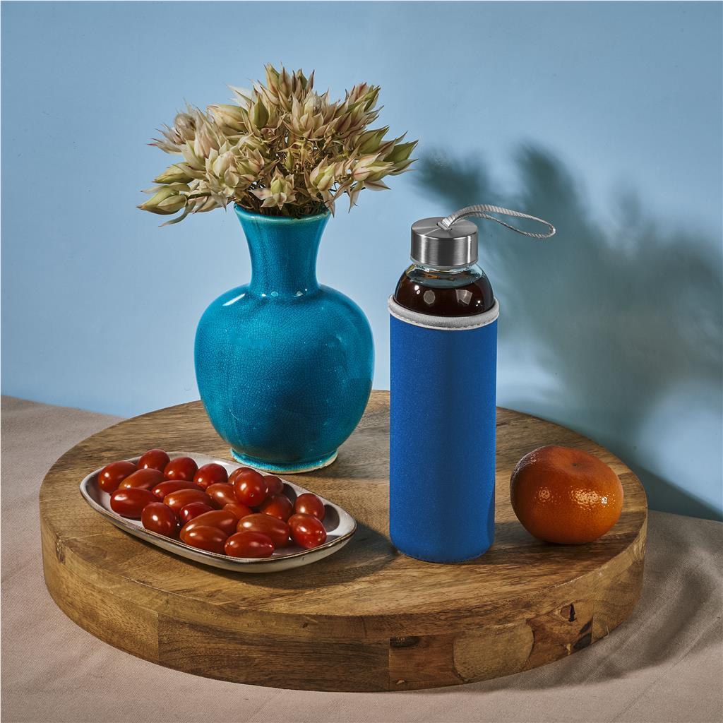 Kooshty Neo Glass Water Bottle - 500ml Mirelle Leather and Lifestyle