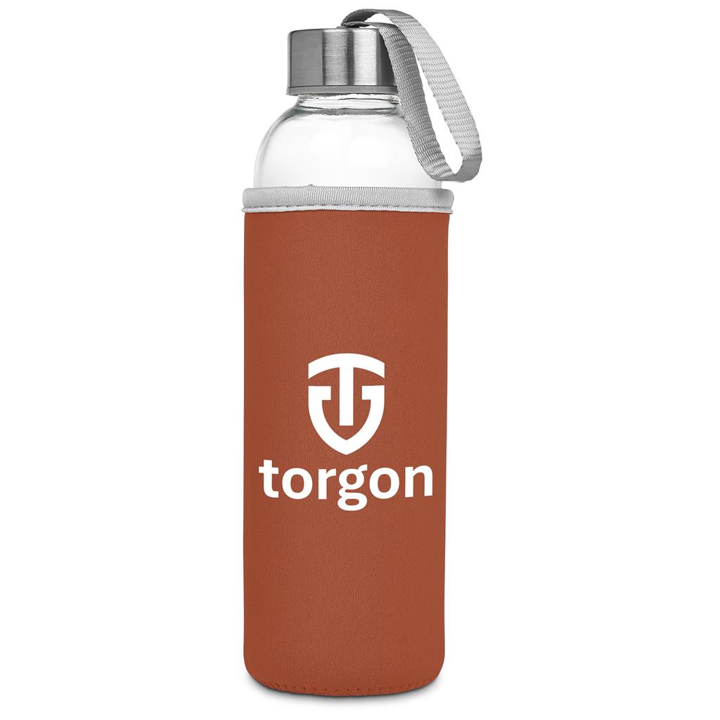 Kooshty Neo Glass Water Bottle - 500ml Mirelle Leather and Lifestyle