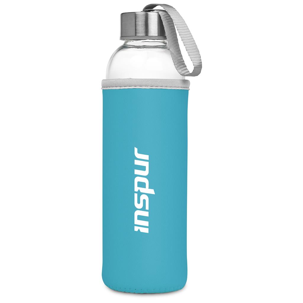 Kooshty Neo Glass Water Bottle - 500ml Mirelle Leather and Lifestyle