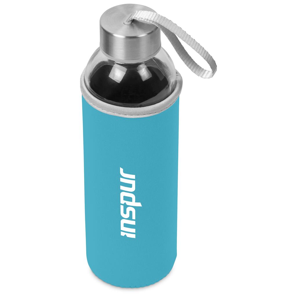 Kooshty Neo Glass Water Bottle - 500ml Mirelle Leather and Lifestyle