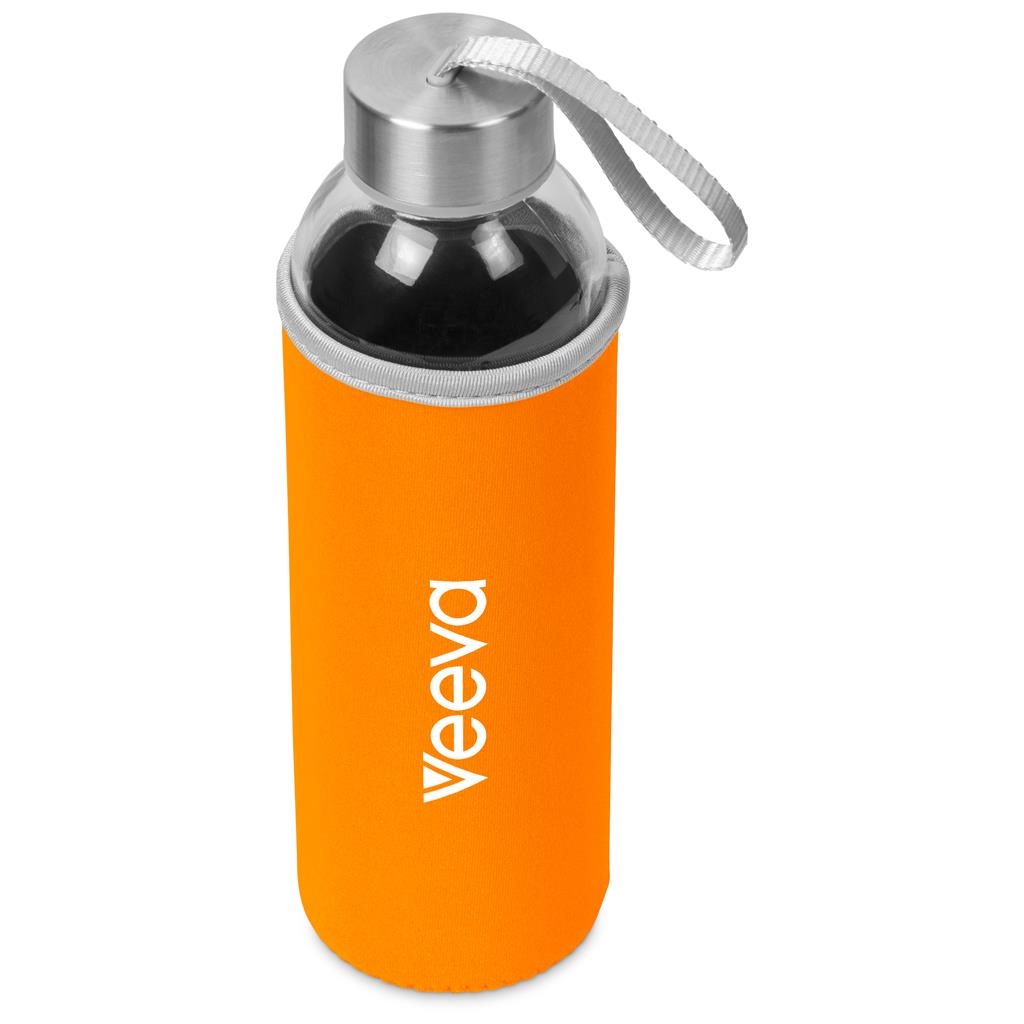 Kooshty Neo Glass Water Bottle - 500ml Mirelle Leather and Lifestyle