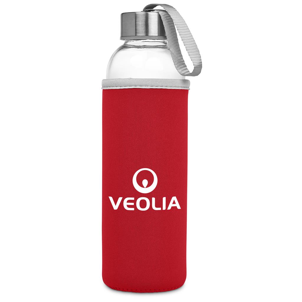 Kooshty Neo Glass Water Bottle - 500ml Mirelle Leather and Lifestyle