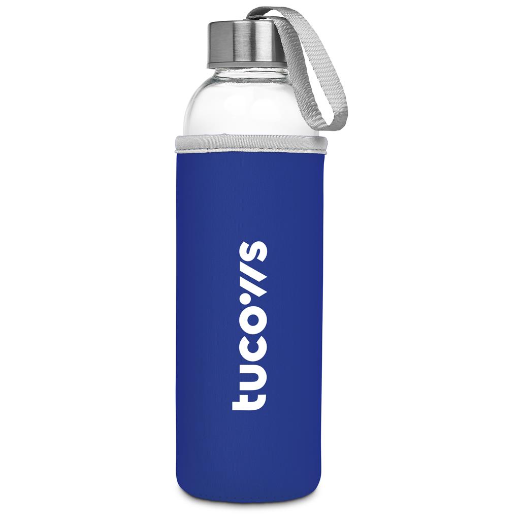 Kooshty Neo Glass Water Bottle - 500ml Mirelle Leather and Lifestyle
