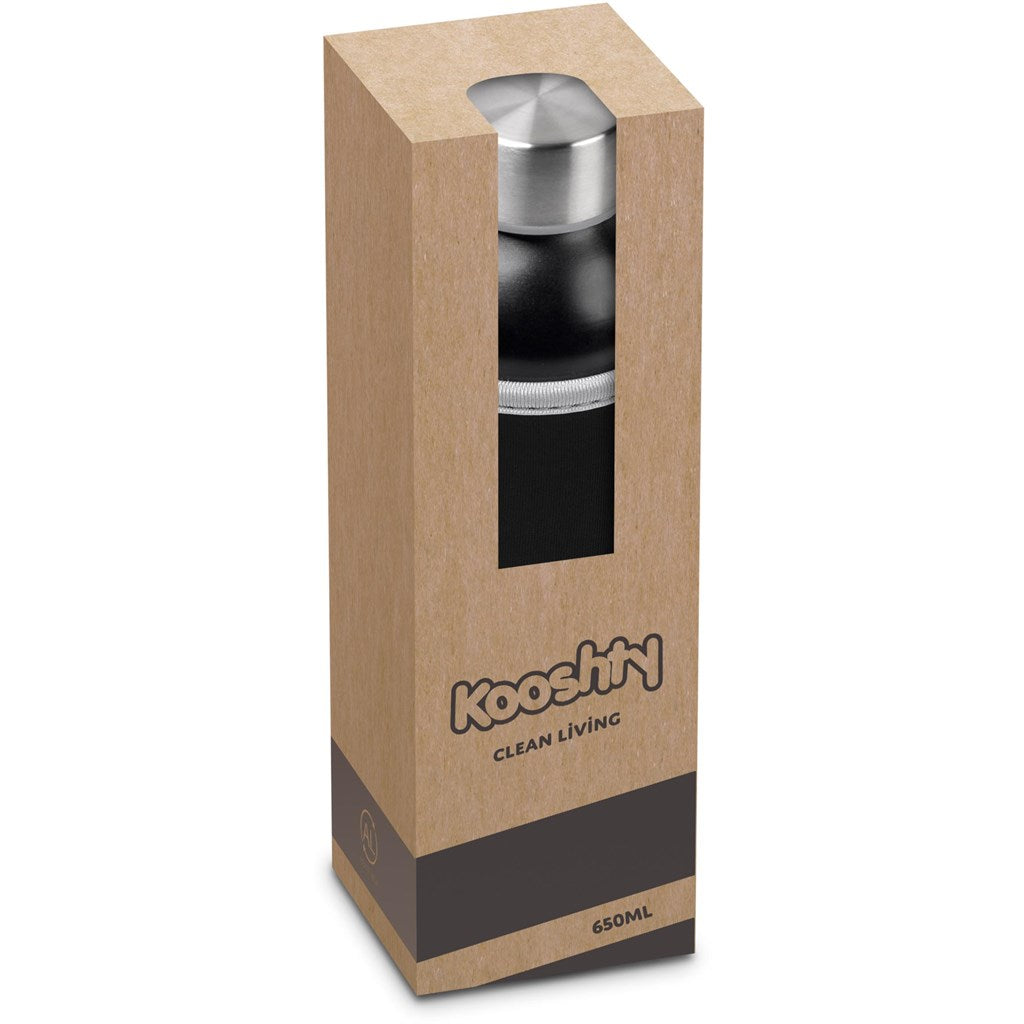 Kooshty Nostro Recycled Aluminium Water Bottle - 650ml ZA Bottles,Recycled Drinkware Mirelle Leather and Lifestyle