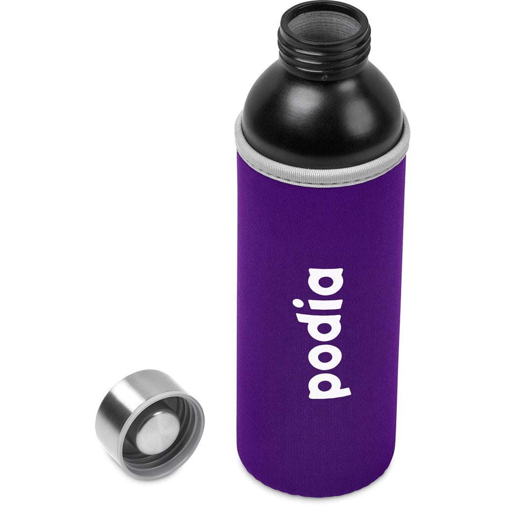 Kooshty Nostro Recycled Aluminium Water Bottle - 650ml ZA Bottles,Recycled Drinkware Mirelle Leather and Lifestyle