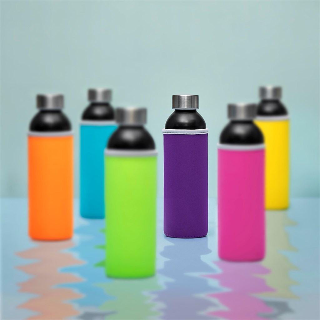 Kooshty Nostro Recycled Aluminium Water Bottle - 650ml ZA Bottles,Recycled Drinkware Mirelle Leather and Lifestyle