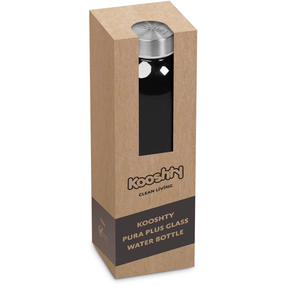 Kooshty Pura Plus Glass Water Bottle – 750ml ZA Drinkware,Bottles,Drinkware Mirelle Leather and Lifestyle