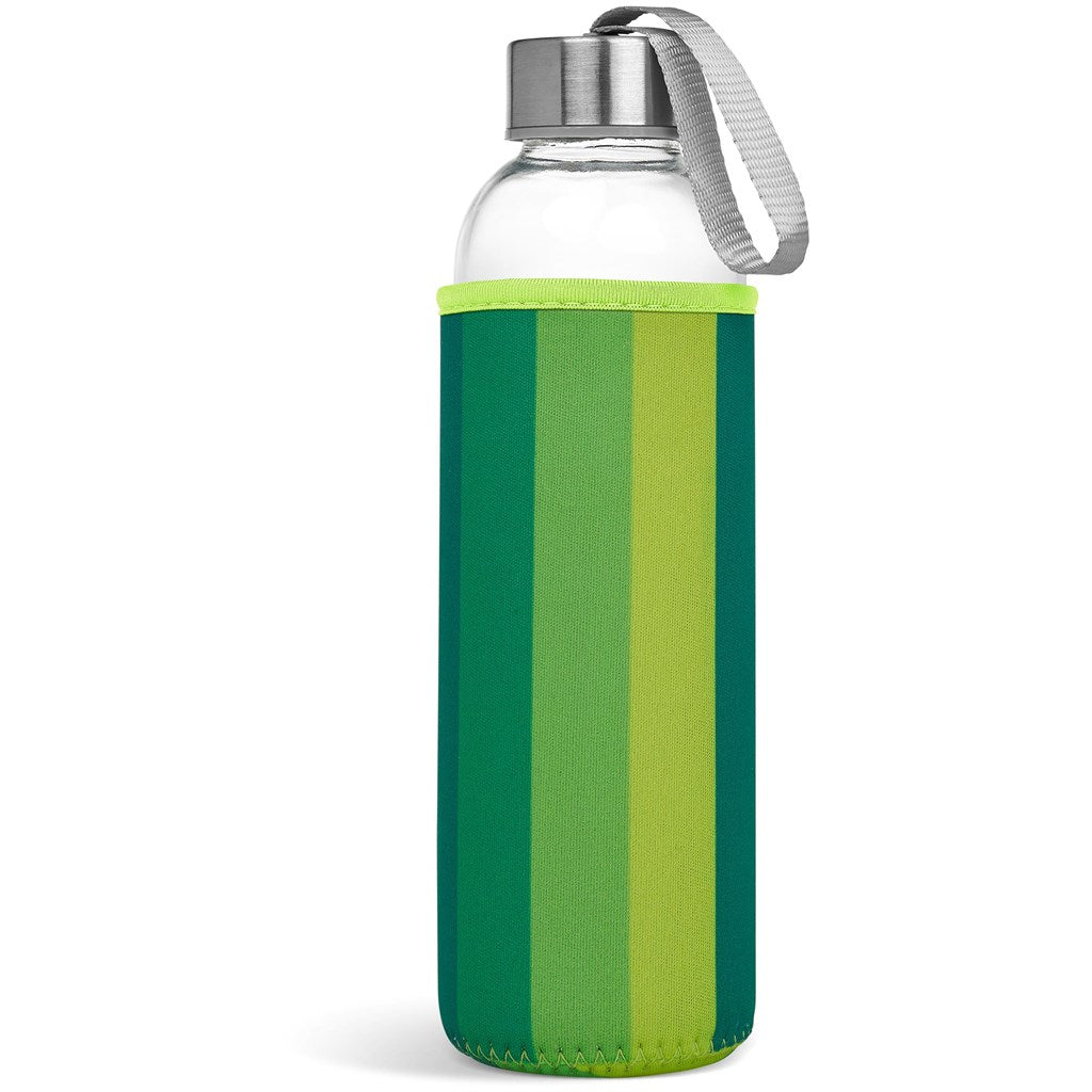 Kooshty Quirky Glass Water Bottle - 500ml Mirelle Leather and Lifestyle