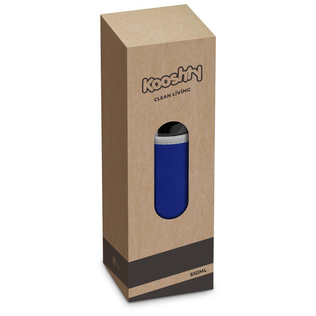 Kooshty Sipper Neo Glass Water Bottle – 850ml Mirelle Leather and Lifestyle