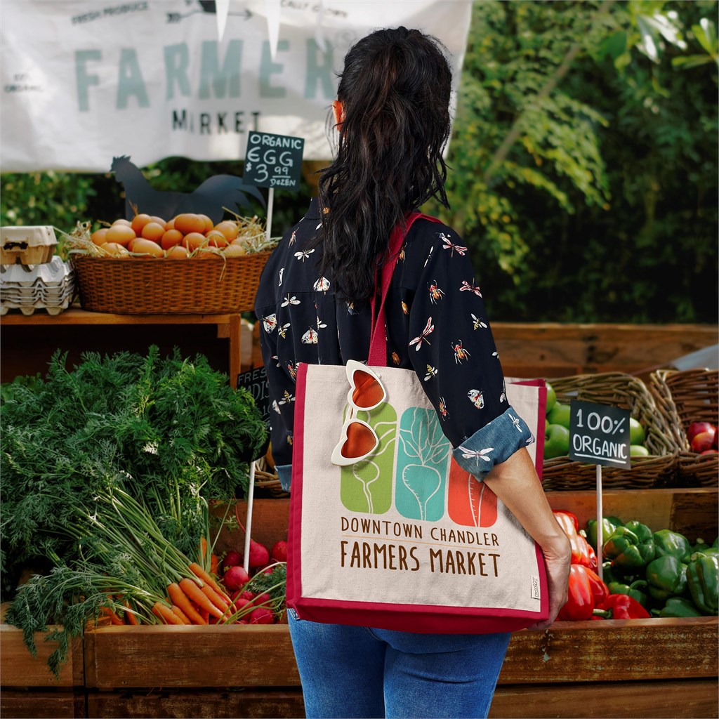 Kooshty SoCo Cotton Tote Mirelle Leather and Lifestyle