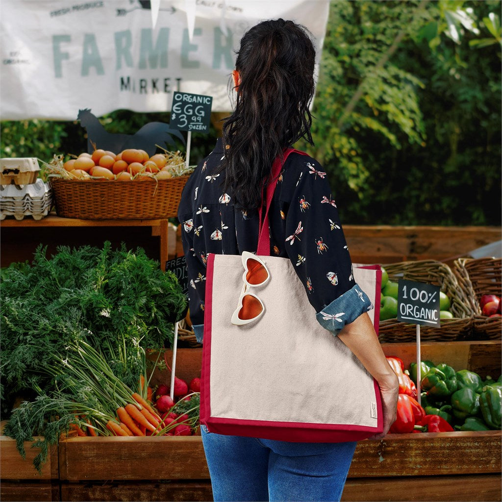 Kooshty SoCo Cotton Tote Mirelle Leather and Lifestyle