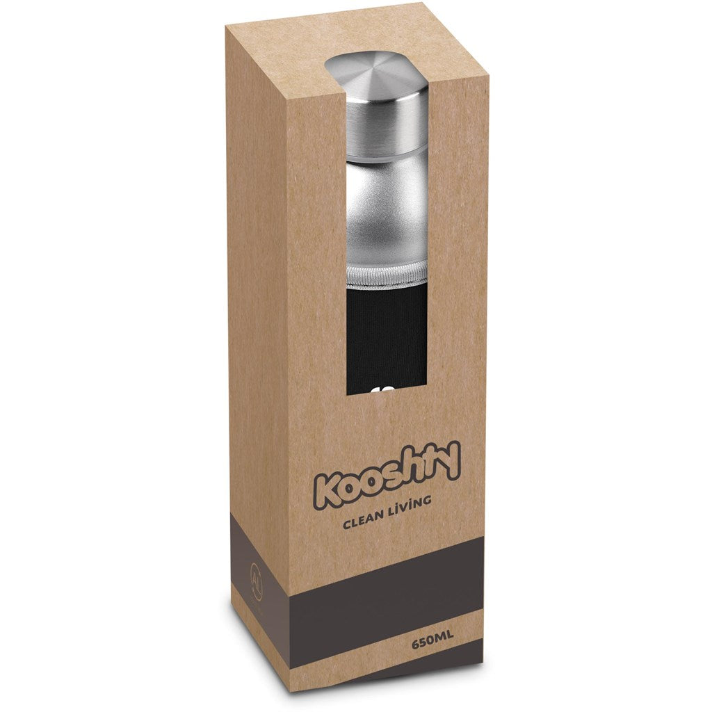 Kooshty Tosla Recycled Aluminium Water Bottle - 650ml ZA Bottles,Recycled Drinkware Mirelle Leather and Lifestyle