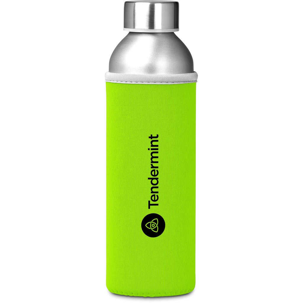 Kooshty Tosla Recycled Aluminium Water Bottle - 650ml ZA Bottles,Recycled Drinkware Mirelle Leather and Lifestyle