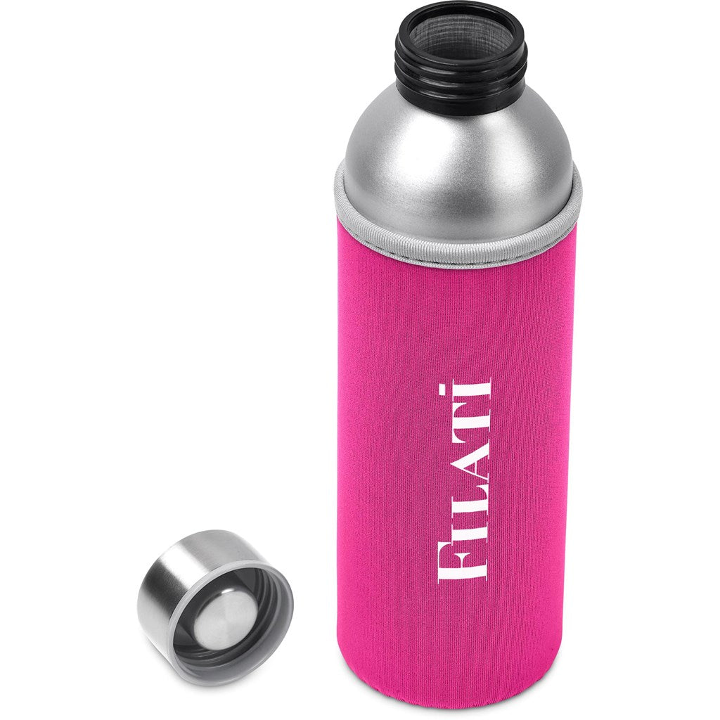 Kooshty Tosla Recycled Aluminium Water Bottle - 650ml ZA Bottles,Recycled Drinkware Mirelle Leather and Lifestyle