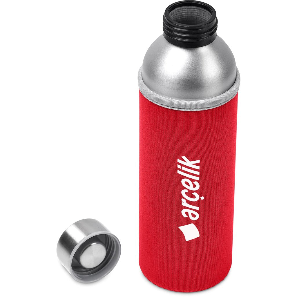 Kooshty Tosla Recycled Aluminium Water Bottle - 650ml ZA Bottles,Recycled Drinkware Mirelle Leather and Lifestyle