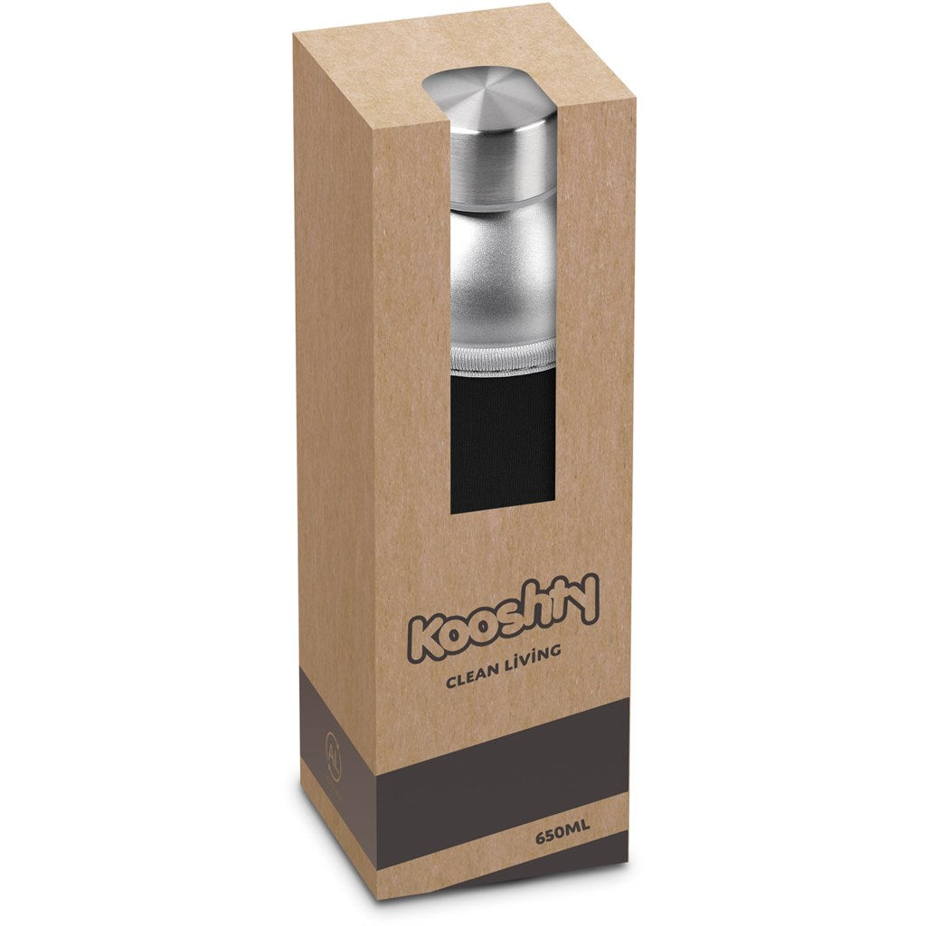 Kooshty Tosla Recycled Aluminium Water Bottle - 650ml ZA Bottles,Recycled Drinkware Mirelle Leather and Lifestyle