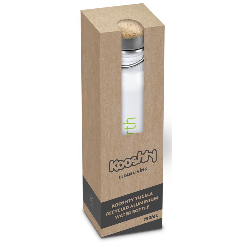 Kooshty Tugela Recycled Aluminium Water Bottle - 750ml ZA Bottles,Recycled Drinkware,Drinkware,Full-Wrap UV Bottles Mirelle Leather and Lifestyle