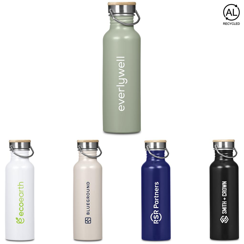 Kooshty Tugela Recycled Aluminium Water Bottle - 750ml ZA Bottles,Recycled Drinkware,Drinkware,Full-Wrap UV Bottles Mirelle Leather and Lifestyle