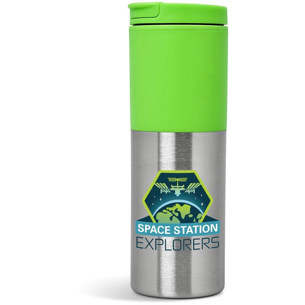 Kooshty Typhoon Stainless Steel & Plastic Double-Wall Tumbler - 450ml ZA Travel Mugs and Tumblers,Drinkware Ideas,Ideas for School,Full-Wrap UV Bottles Mirelle Leather and Lifestyle