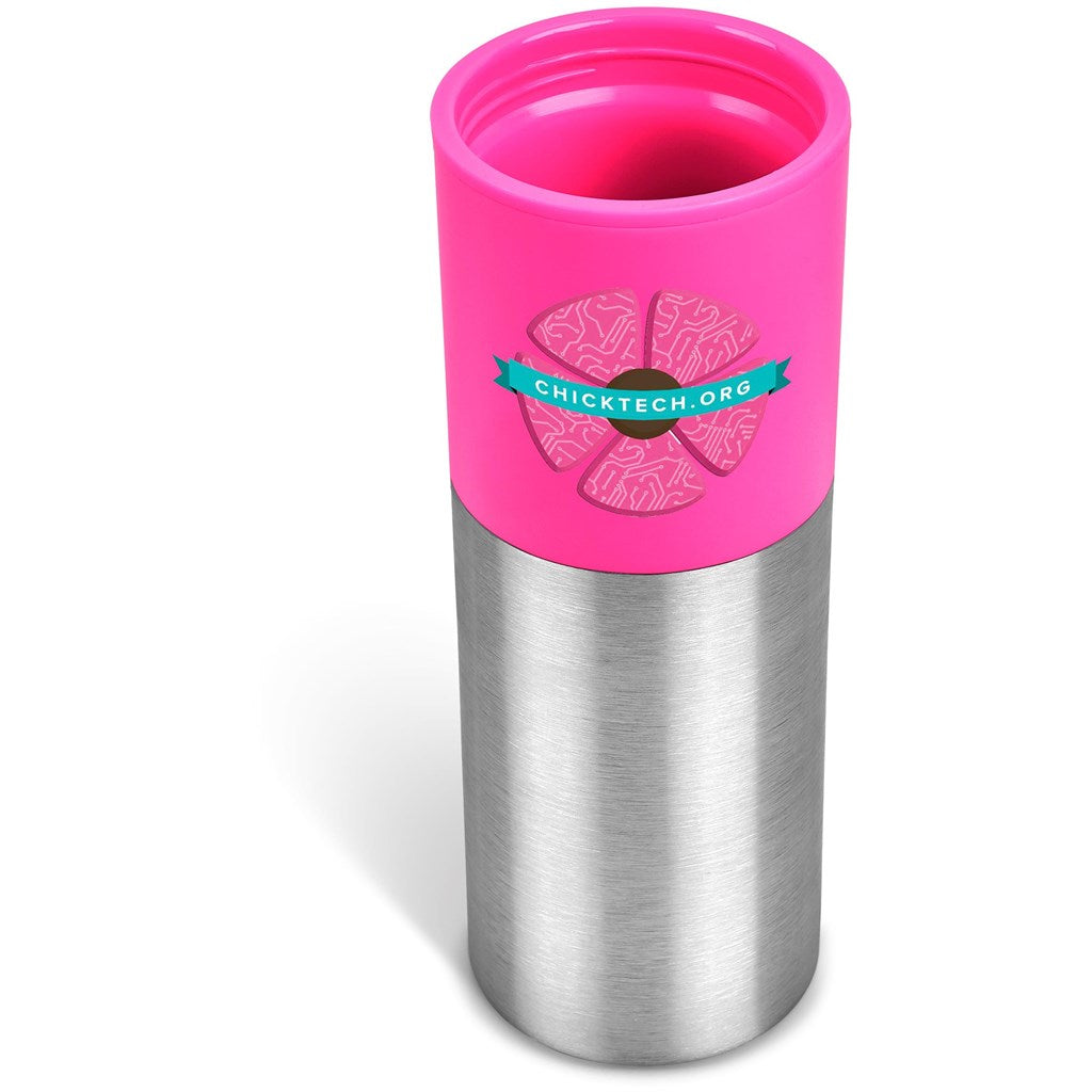 Kooshty Typhoon Stainless Steel & Plastic Double-Wall Tumbler - 450ml ZA Travel Mugs and Tumblers,Drinkware Ideas,Ideas for School,Full-Wrap UV Bottles Mirelle Leather and Lifestyle