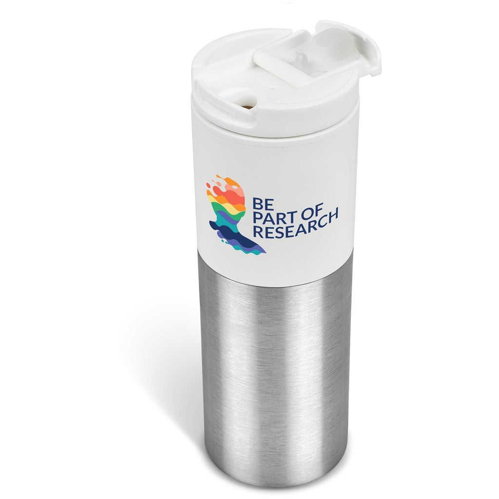 Kooshty Typhoon Stainless Steel & Plastic Double-Wall Tumbler - 450ml ZA Travel Mugs and Tumblers,Drinkware Ideas,Ideas for School,Full-Wrap UV Bottles Mirelle Leather and Lifestyle