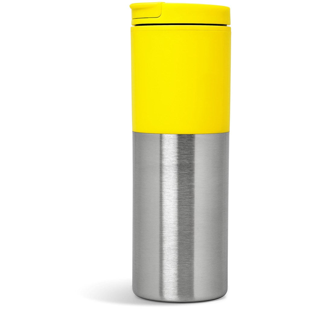 Kooshty Typhoon Stainless Steel & Plastic Double-Wall Tumbler - 450ml ZA Travel Mugs and Tumblers,Drinkware Ideas,Ideas for School,Full-Wrap UV Bottles Mirelle Leather and Lifestyle