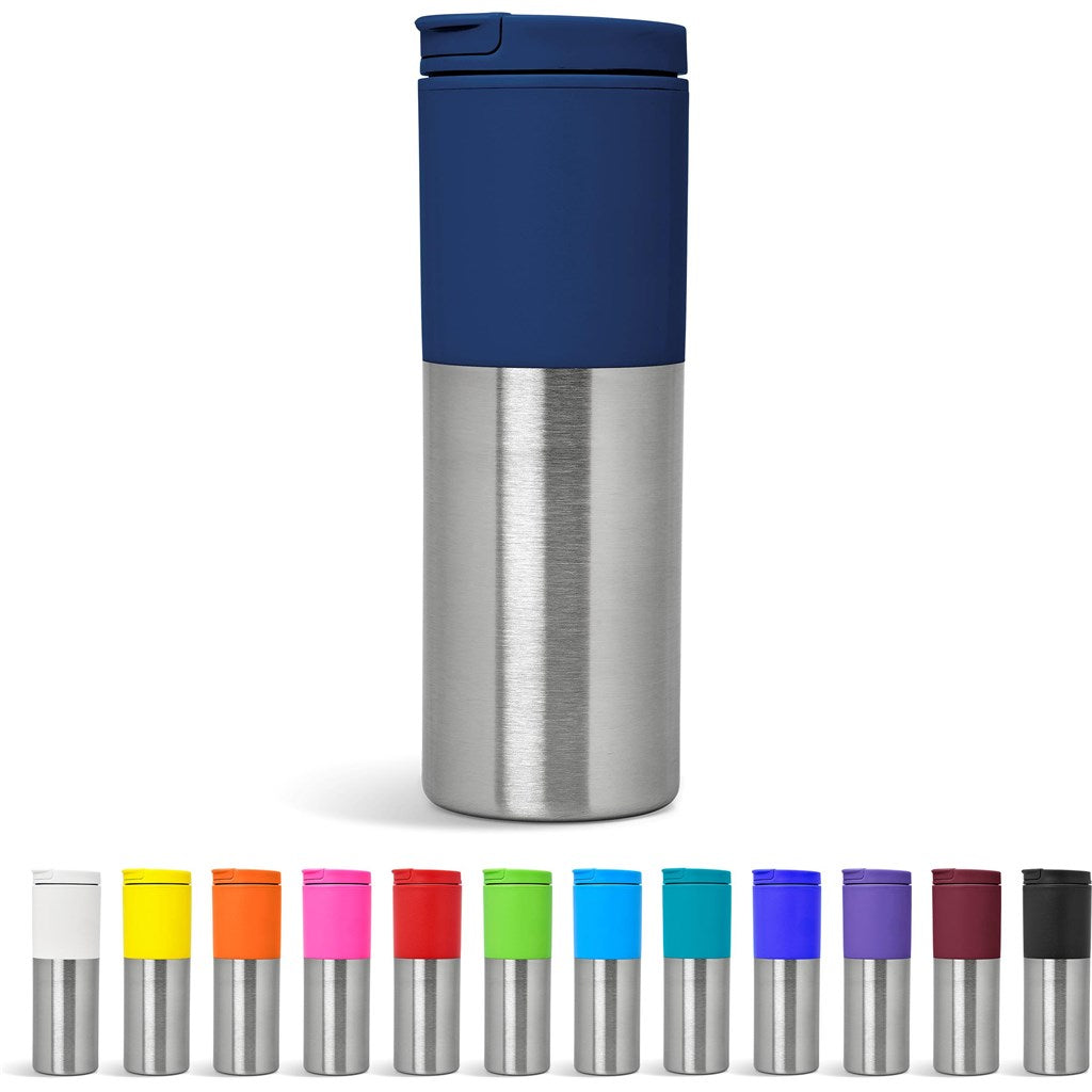 Kooshty Typhoon Stainless Steel & Plastic Double-Wall Tumbler - 450ml ZA Travel Mugs and Tumblers,Drinkware Ideas,Ideas for School,Full-Wrap UV Bottles Mirelle Leather and Lifestyle