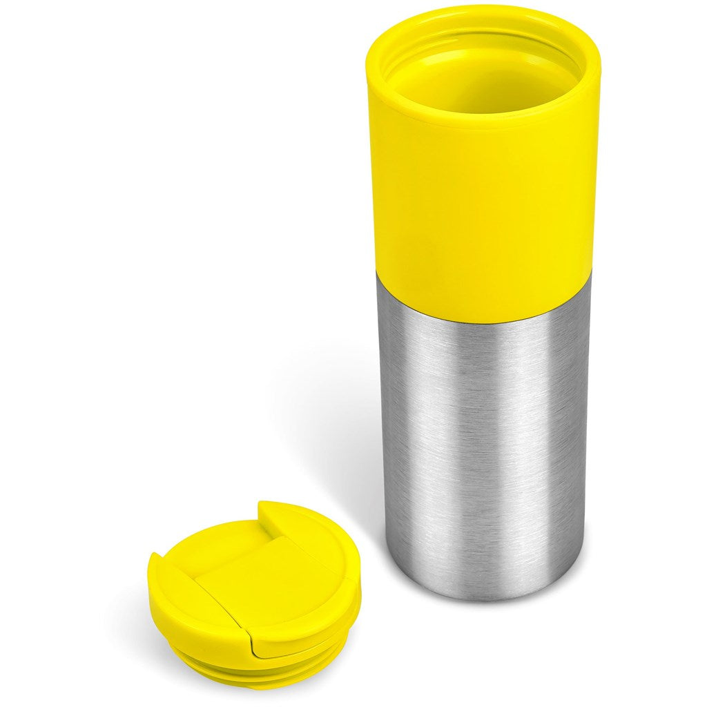 Kooshty Typhoon Stainless Steel & Plastic Double-Wall Tumbler - 450ml ZA Travel Mugs and Tumblers,Drinkware Ideas,Ideas for School,Full-Wrap UV Bottles Mirelle Leather and Lifestyle