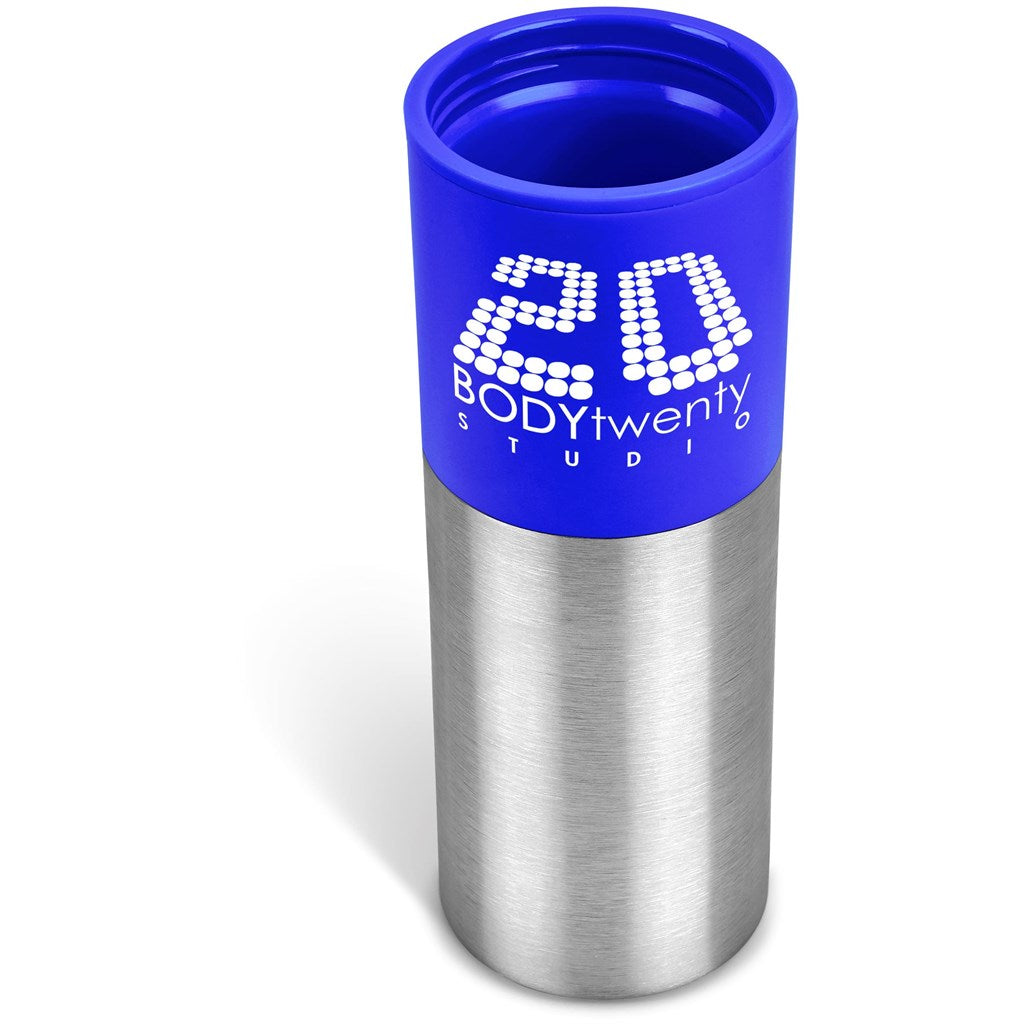 Kooshty Typhoon Stainless Steel & Plastic Double-Wall Tumbler - 450ml ZA Travel Mugs and Tumblers,Drinkware Ideas,Ideas for School,Full-Wrap UV Bottles Mirelle Leather and Lifestyle