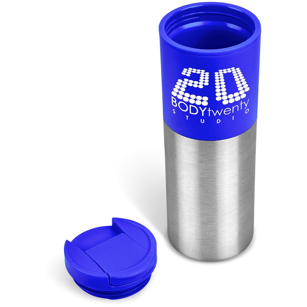 Kooshty Typhoon Stainless Steel & Plastic Double-Wall Tumbler - 450ml ZA Travel Mugs and Tumblers,Drinkware Ideas,Ideas for School,Full-Wrap UV Bottles Mirelle Leather and Lifestyle