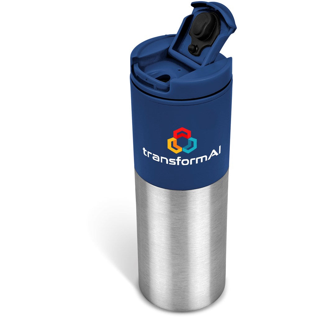 Kooshty Typhoon Stainless Steel & Plastic Double-Wall Tumbler - 450ml ZA Travel Mugs and Tumblers,Drinkware Ideas,Ideas for School,Full-Wrap UV Bottles Mirelle Leather and Lifestyle