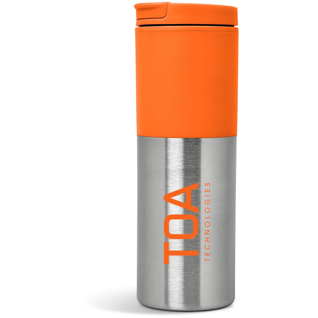 Kooshty Typhoon Stainless Steel & Plastic Double-Wall Tumbler - 450ml ZA Travel Mugs and Tumblers,Drinkware Ideas,Ideas for School,Full-Wrap UV Bottles Mirelle Leather and Lifestyle