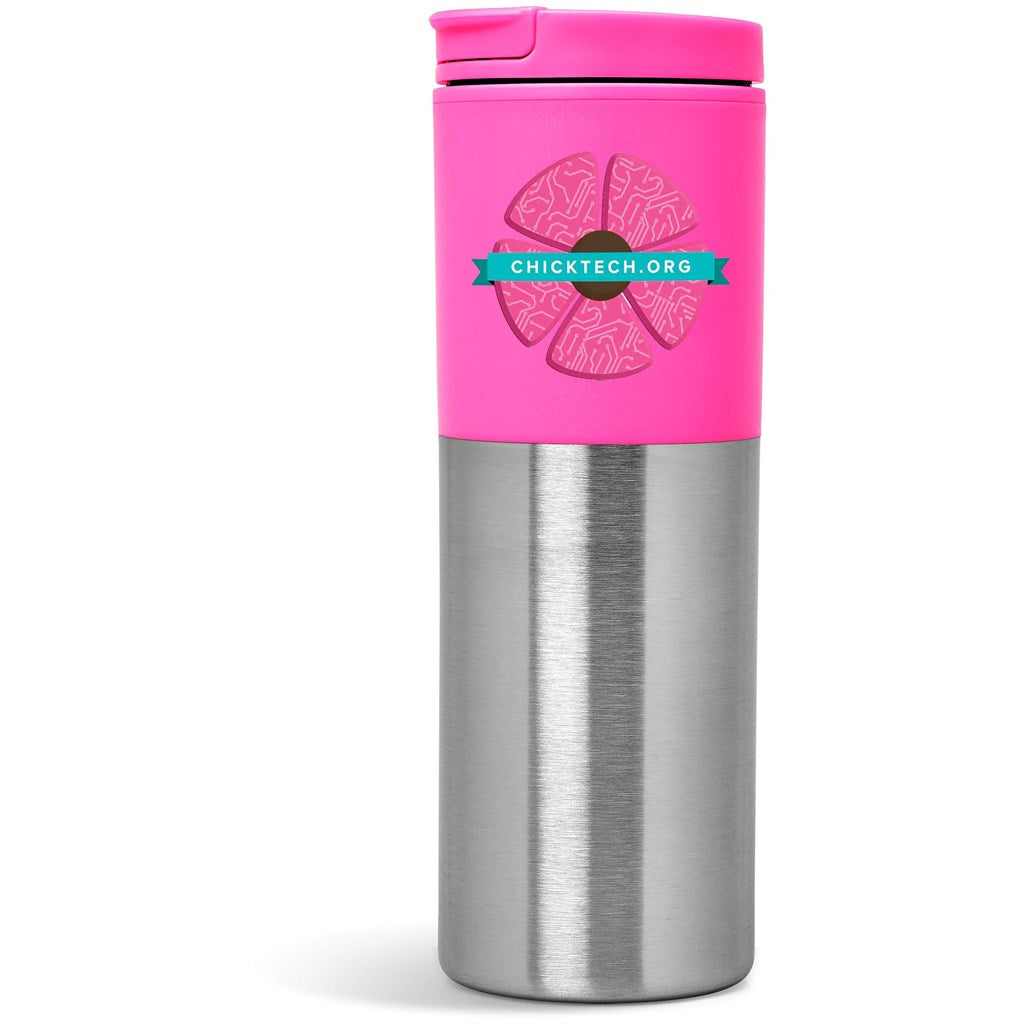 Kooshty Typhoon Stainless Steel & Plastic Double-Wall Tumbler - 450ml ZA Travel Mugs and Tumblers,Drinkware Ideas,Ideas for School,Full-Wrap UV Bottles Mirelle Leather and Lifestyle