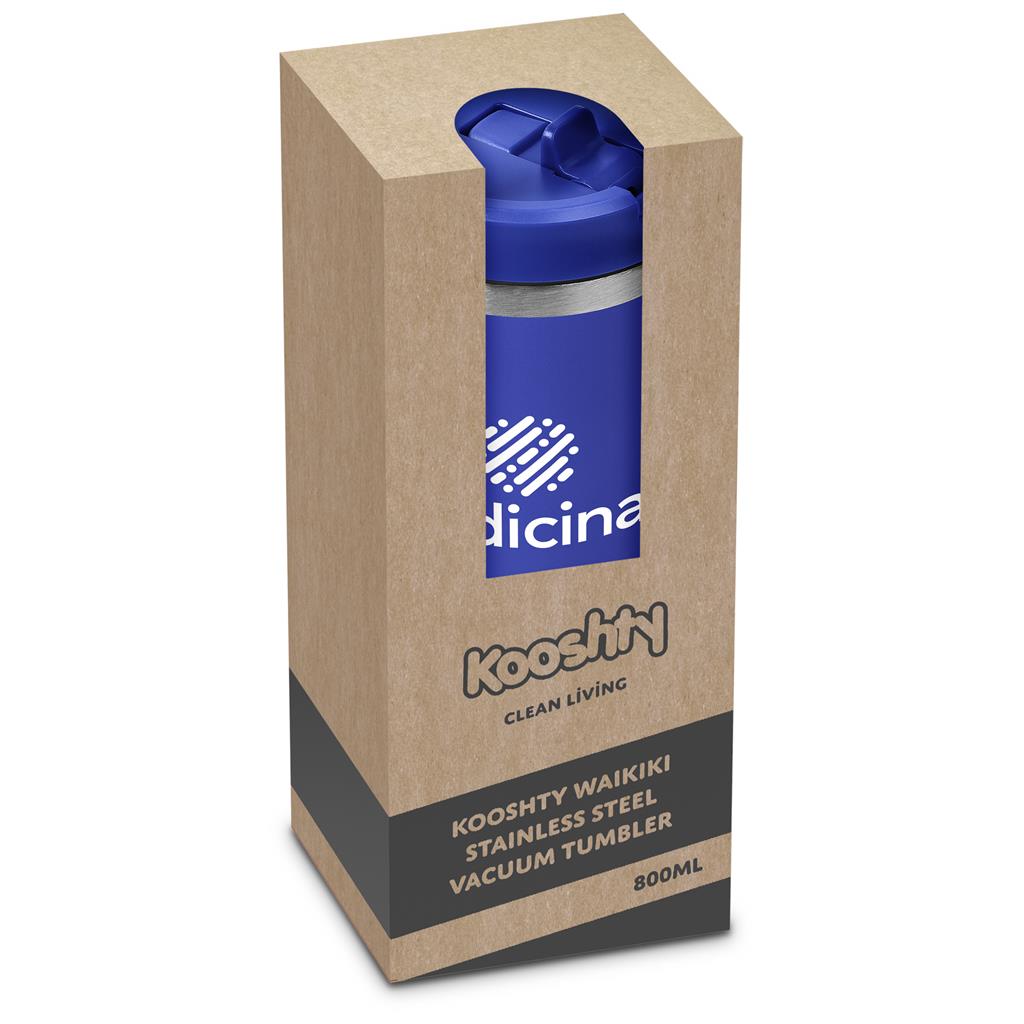 Kooshty Waikiki Stainless Steel Vacuum Tumbler – 800ml ZA Travel Mugs and Tumblers,Drinkware Mirelle Leather and Lifestyle