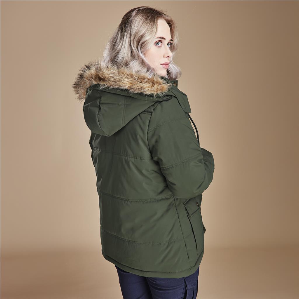 Ladies Cederberg Parka Jacket Mirelle Leather and Lifestyle