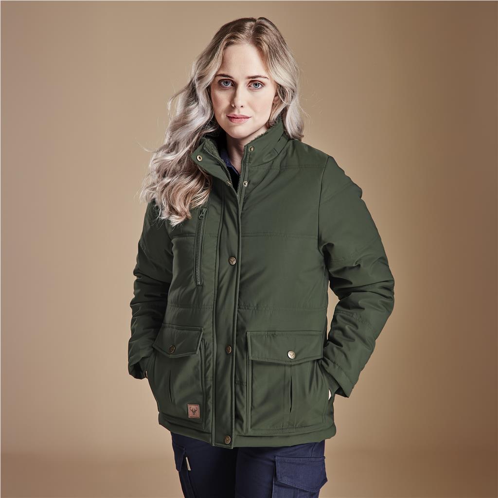 Ladies Cederberg Parka Jacket Mirelle Leather and Lifestyle